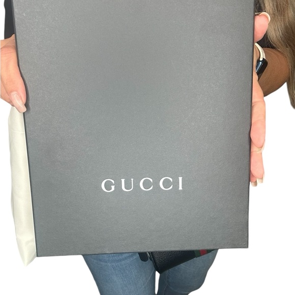 Gucci Mini Shoulder Bag Ophida Black|NWT - Picture 7 of 9